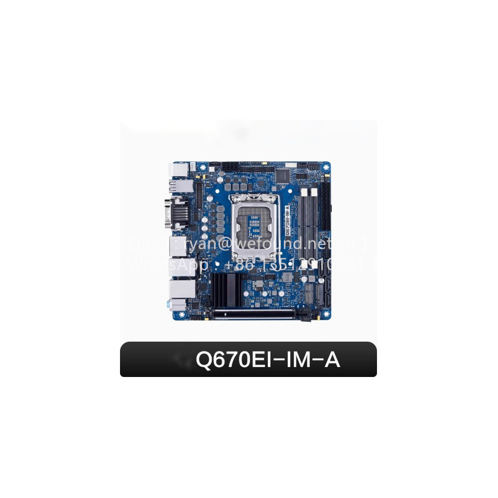 Lga1700 Itx Motherboard Ddr5 - Q670EI-IM-A płyta główna mini-ITX Gniazdo LGA1700