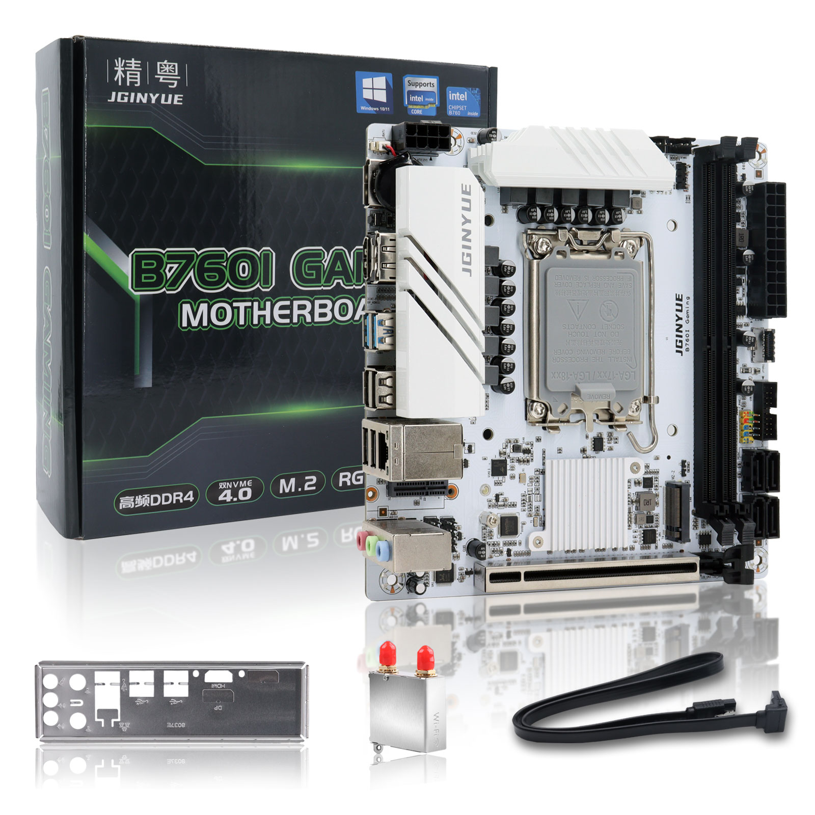 Lga1700 Itx Motherboard Ddr5 - Płyta główna JGINYUE B760 LGA 1700