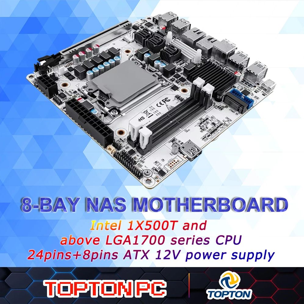 Lga1700 Itx Motherboard Ddr5 - Płyta główna NAS Mini ITX z