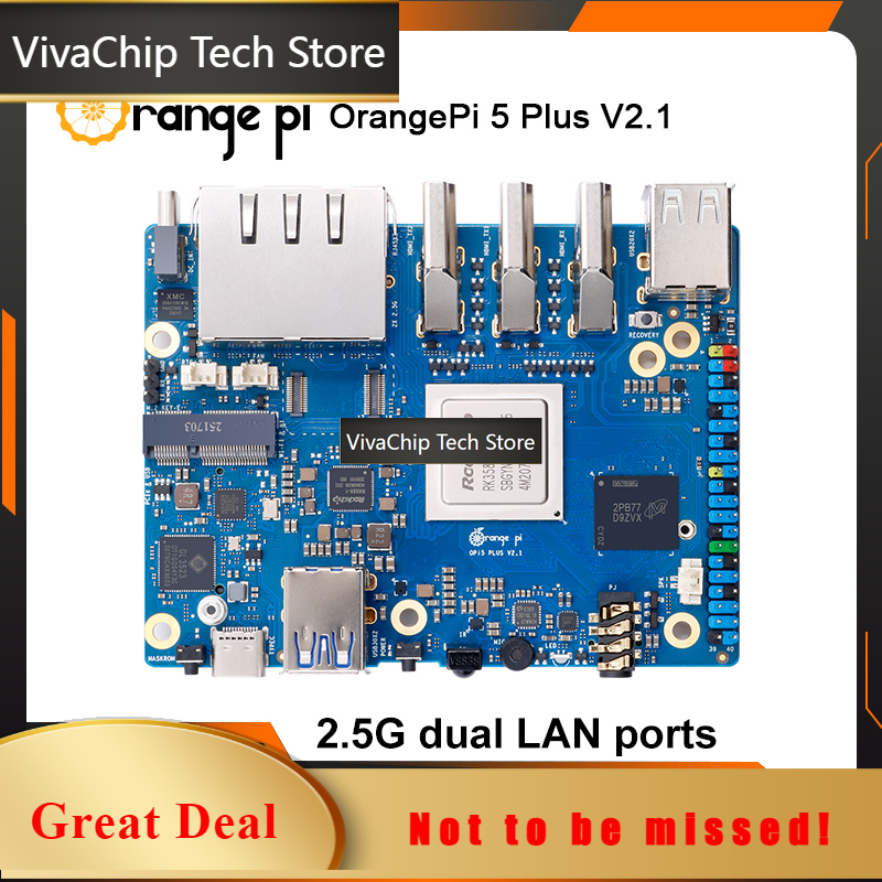 Orange Pi 5 Plus 16Gb - VivaCT Orange Pi 5 Plus V2.1