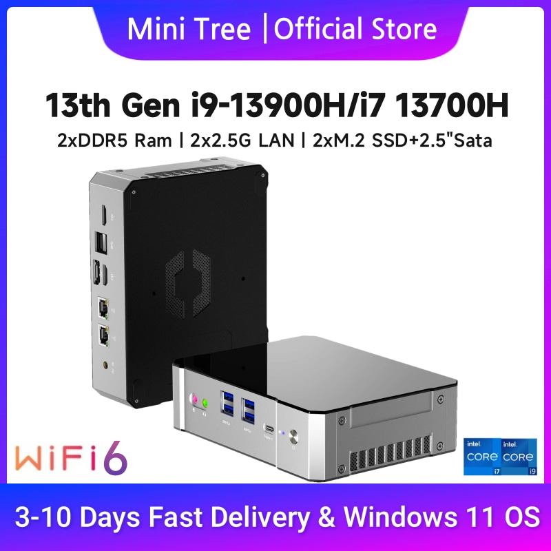 Intel Core I9 13900H Mini Pc - Mini komputer do gier 13. generacji
