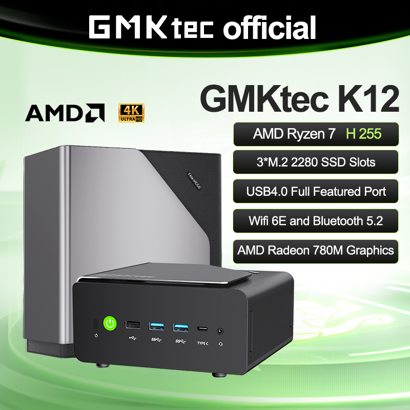 Oculink Egpu Mini Pc - GMKtec K12 Mini PC AMD Ryzen