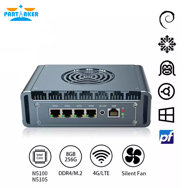 Mini PC Firewall Router z proc – Pfsense Firewall Router 2.5G 4 I226 recenzja i cena