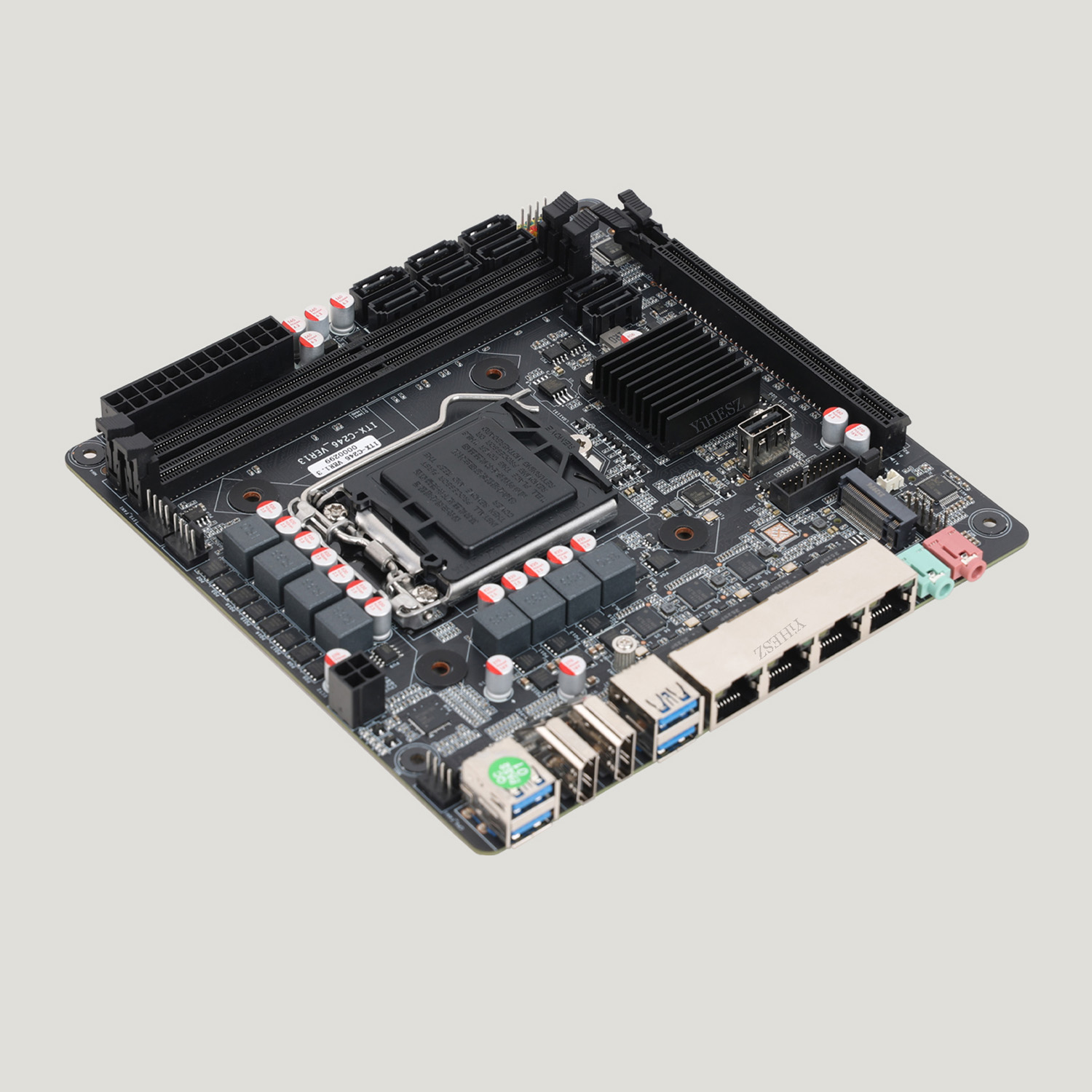 Płyta główna C246 Mini-ITX, 8- – Nas Motherboard 8 Sata Mini Itx recenzja i cena