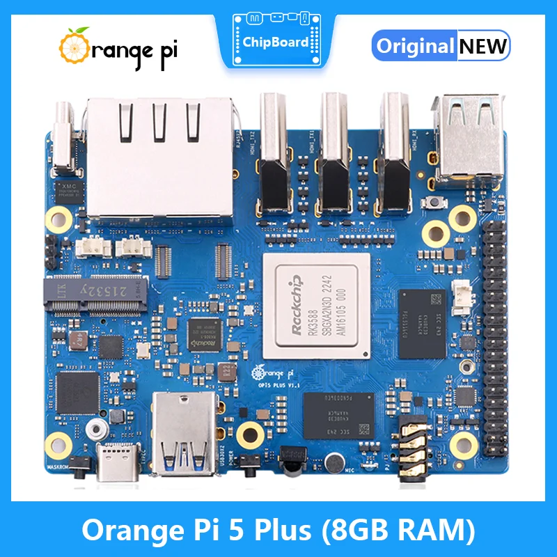 Orange Pi 5 Plus 8 GB RAM RK35 – Orange Pi 5 Plus 16Gb recenzja i cena