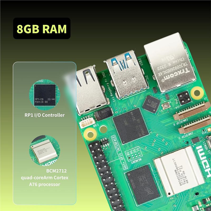 AS95 - Zestaw startowy Iraspte – Raspberry Pi 5 8Gb Board recenzja i cena