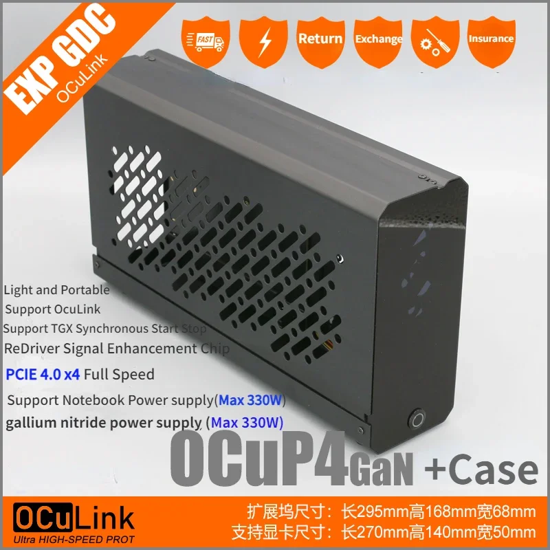 Obudowa OCuP4GaN OCuLink GPU D – Oculink Egpu Mini Pc recenzja i cena
