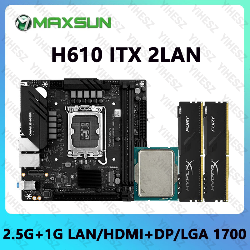 Zestaw płyty głównej H610 ITX  – Lga1700 Itx Motherboard Ddr5 recenzja i cena