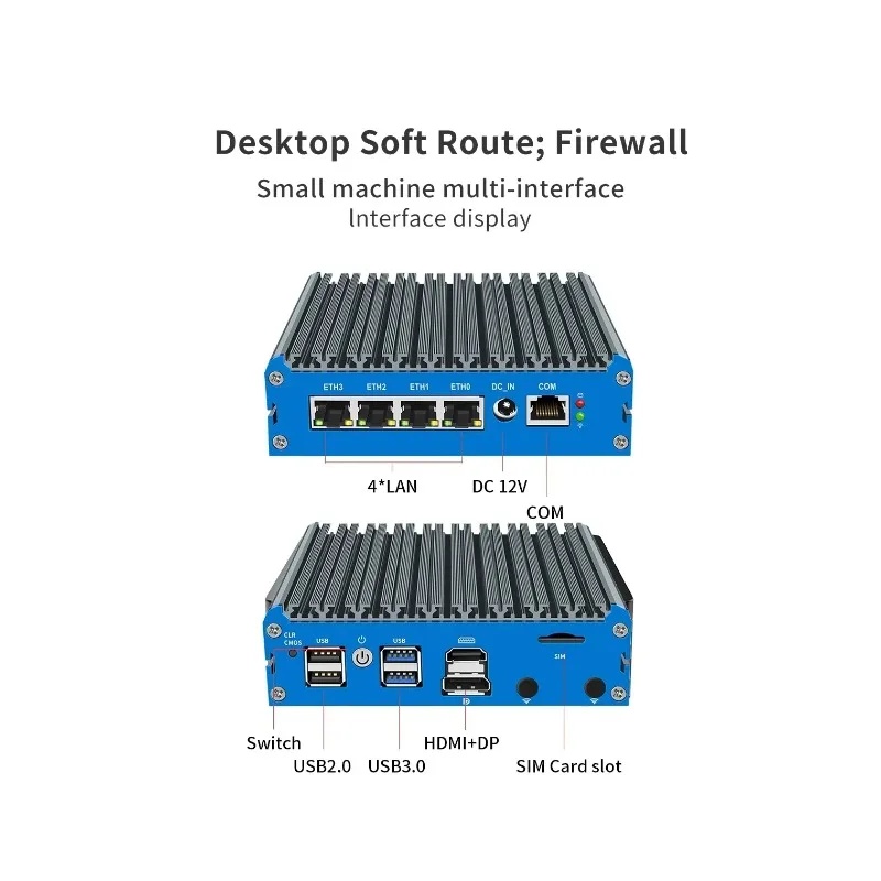 2026 Gorący Hit Sprzedaży N100 – Pfsense Firewall Router 2.5G 4 I226 recenzja i cena
