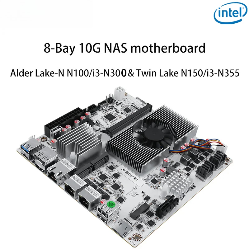 Płyta główna 8-bay 10G NAS Int – Nas Motherboard 8 Sata Mini Itx recenzja i cena