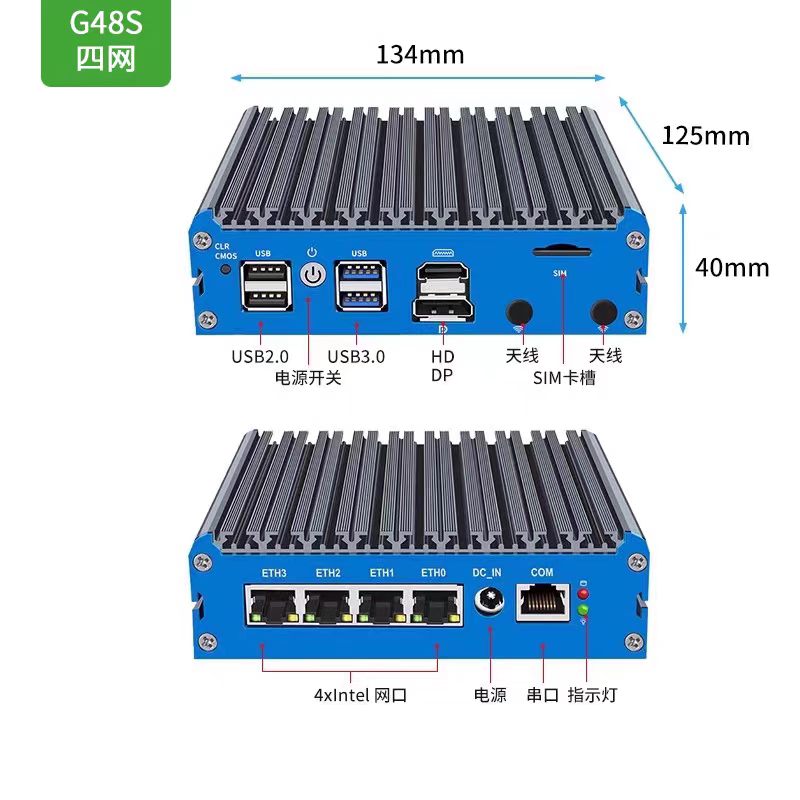 Mini PC z procesorem Alder Lak – Pfsense Firewall Router 2.5G 4 I226 recenzja i cena
