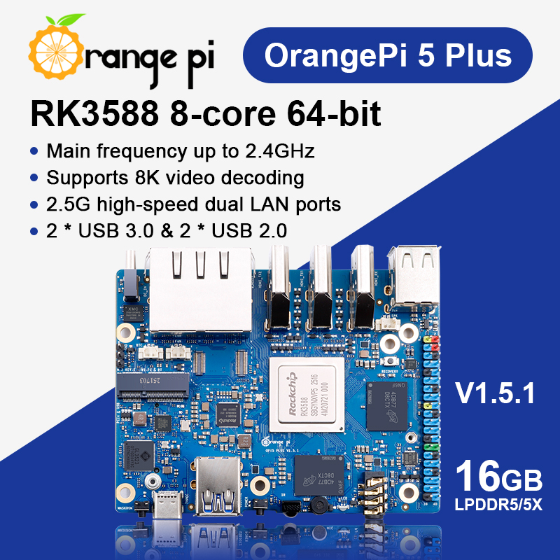 AvaCore Orange Pi 5 Plus 16GB  – Orange Pi 5 Plus 16Gb recenzja i cena