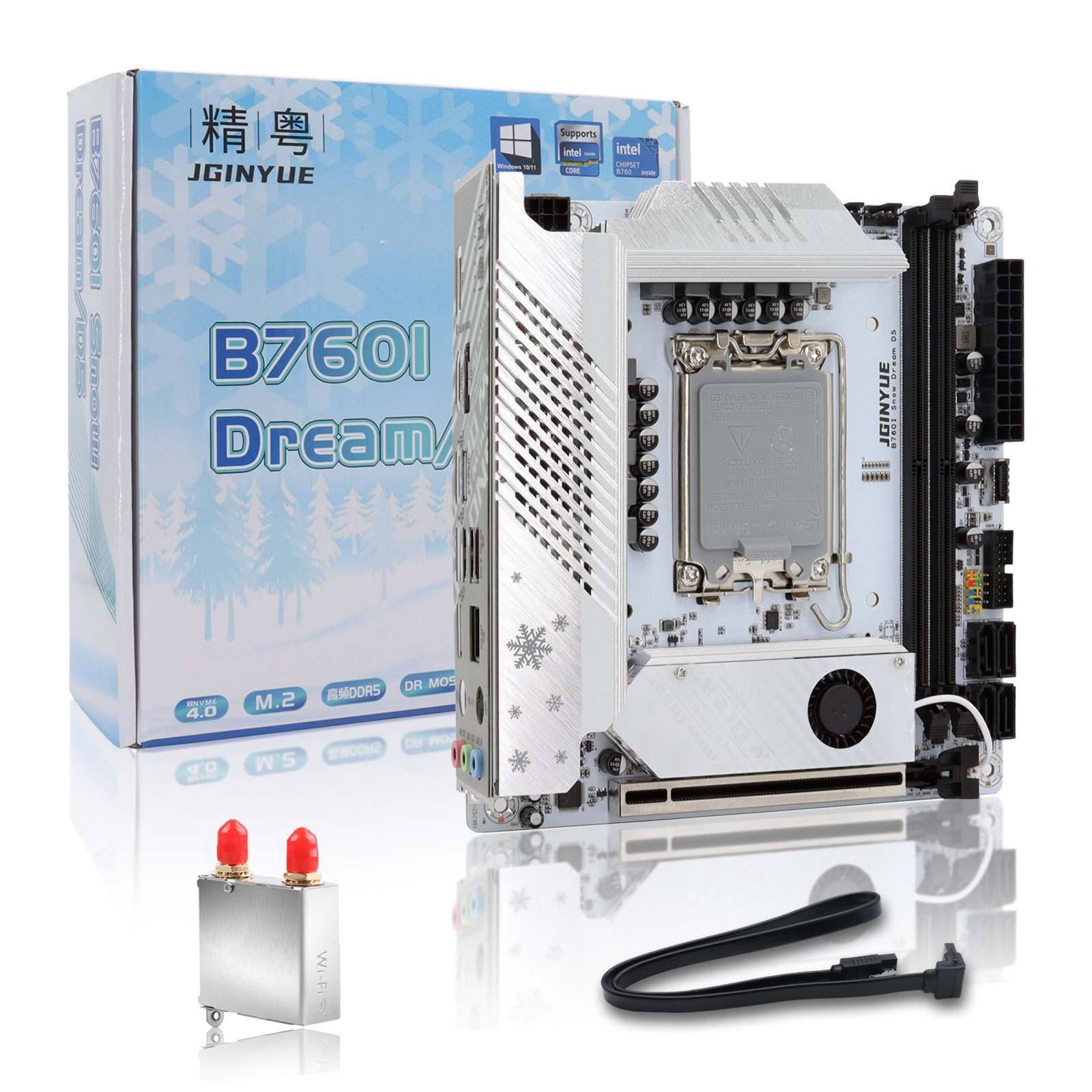 Płyta główna B760i ARGB WIFI D – Lga1700 Itx Motherboard Ddr5 recenzja i cena