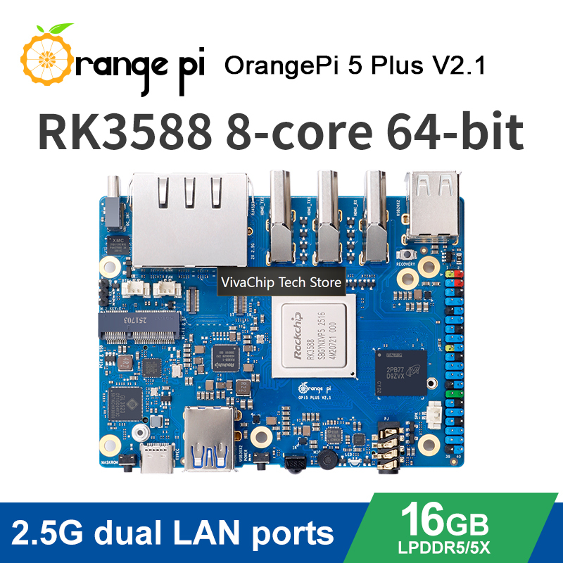 VivaCT Orange Pi 5 Plus Mini P – Orange Pi 5 Plus 16Gb recenzja i cena